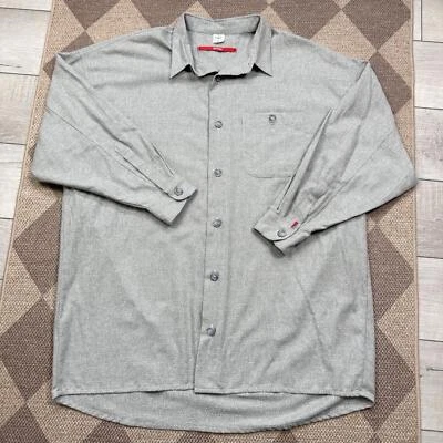 SIGNUM бежевый текстурированный рубашка XL хлопковая смесь сделано в Германии длинным рукавом пальто - Изображение 1 из 4