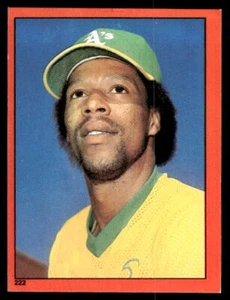 1982 Topps Stickers #222 Mike Norris Oakland Athletics - Picture 1 of 2
