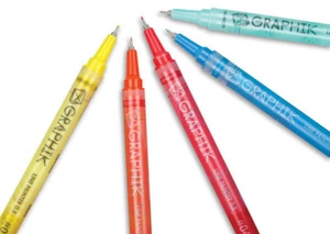 Derwent Graphik Linepainter - Line Painter Paint Pen - End of Stock Selection A - Picture 1 of 2