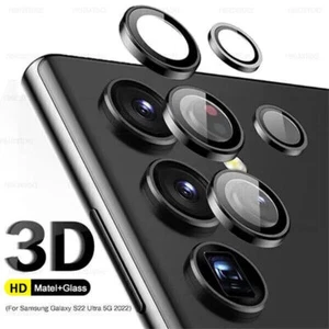 Protector de lentes vidrio templado para cámara trasera ultra para Galaxy S24 Ultra, S24, S23 - Imagen 1 de 10