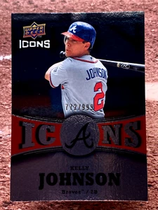 2009 Upper Deck Icons Red /999 Kelly Johnson #IC-KJ - Bild 1 von 2