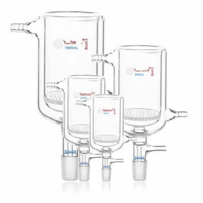 50-1000ml filter 24#-29# Chemistry Laboratory glassware porous funnel - Image 1 of 4