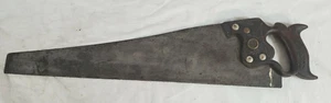 Antique H. Disston & Sons 26”  Handsaw Wood Tool Philadelphia - Picture 1 of 10