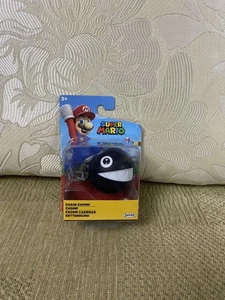 Super Mario Chain Chomp Jakks Pacific 2.5” Toy Action Figure BNIB - Picture 1 of 12