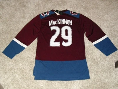 Футболка мужская Colorado Avalanche Nathan Mackinnon НХЛ размер XL новые ярлыки $60 - Изображение 1 из 4