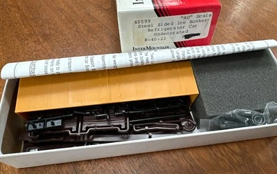 Intermountain HO Kit 40599 Steel Side Ice Bunker Refrigerator Undecorated NOS NY - Image 1 of 4