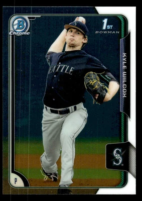 2015 Bowman Draft - Chrome - #72 Kyle Wilcox - Seattle Mariners - Image 1 of 2
