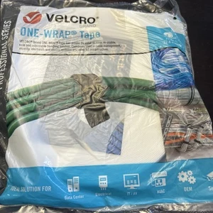 Ruban adhésif Velcro One série professionnelle 25 yards x 3/4" blanc 31091 lot de 4 - Photo 1/4