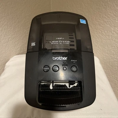 Brother QL-710W Wireless Label Thermal Printer w/ Power cord & USB Cable Tested - Image 1 of 4