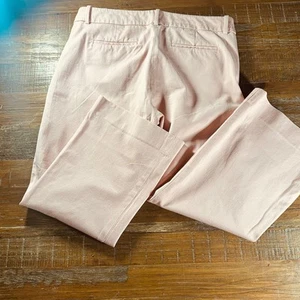 J. Crew Slim Stretch Chino Hose Damengröße 10 hellrosa - Bild 1 von 6