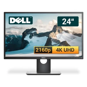 Dell P2415Q 24 pollici 4K UHD schermo monitor TFT 3840x2160 HDMI USB 3.0 HUB - Foto 1 di 3