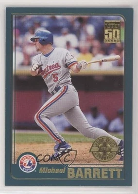 2001 Topps Home Team Advantage Michael Barrett #179 - Image 1 of 2