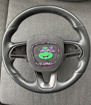 Dodge Charger Lenkrad Original mit Schaltwippen Platz  - Bild 1 von 4