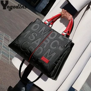 Damen PU Leder Umhängetasche Luxus Designer Handtasche Große Kapazität Schulter T - Bild 1 von 35