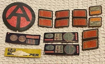 True VTG GI Joe Mobile Support Vehicle G.I Joe Adventure Team Big Trapper DECALS - Image 1 of 4