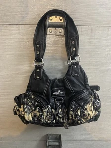 Bolso de Mano Angel Kiss Y2K Vintage Hombro Hobo Tie Dye Bolso de Mano Cartera Suave - Imagen 1 de 6