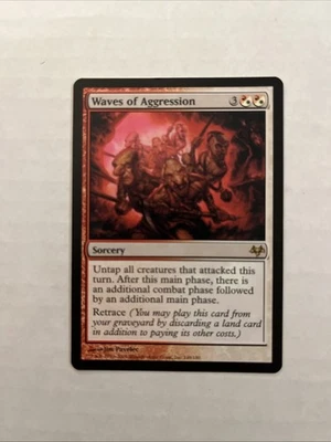 Waves of Aggression X1 - Mint Pack Fresh - Eventide MTG Magic The Gathering - Image 1 of 2