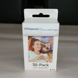 Confezione 30 fogli Polaroid ZINCO carta fotografica pellicola fotocamera 2x3 (confezione merce) - Foto 1 di 7