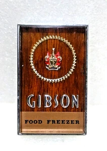 Gibson Kühlschrank Emblem - Bild 1 von 2