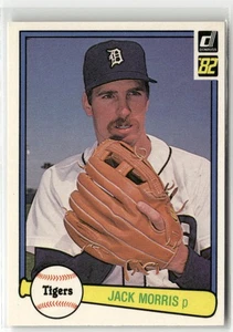 Donruss #107 1982 Jack Morris Detroit Tigers - Imagen 1 de 2