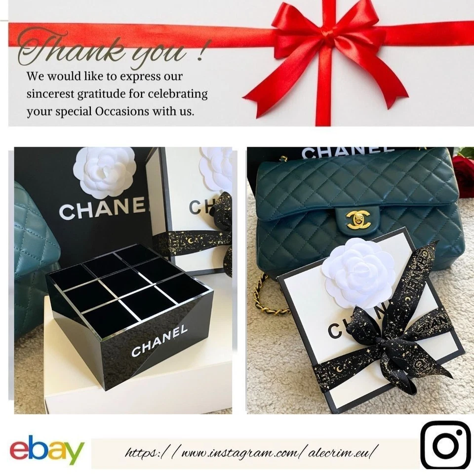 CHANEL@ VIP Rossetto Makeup Box Organizer Acrilico, Cosmetico di Lusso 🇩🇪GERMANY