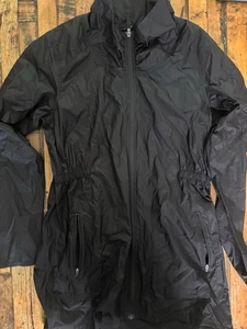 Women's The North Face Black Lightweight Full Zip windbreaker Jacket M - Picture 1 of 6