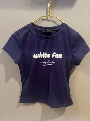 Camisa azul para mujer White Fox talla M Foto 1 de 3