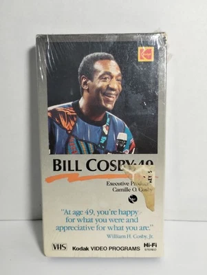 BILL COSBY: 49 VHS Live Standup Comedy Performance 1987 Kodak - NEW SEALED - Image 1 of 3