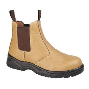 Grafters Botas Chelsea de Cuero Flor para Hombre (DF789) - Imagen 1 de 2