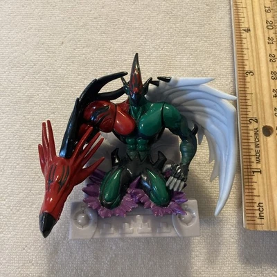 "Figura de 3"" Mattel Yu-Gi-Oh GX Elemental Hero Flame Wingman E-Hero 2005" Foto 1 de 3