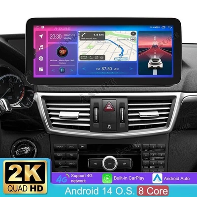 12.3" 2K 8-Core Android 15 Autoradio Für Mercedes Benz E Klasse W212 S212 NTG4.0 - Bild 1 von 4