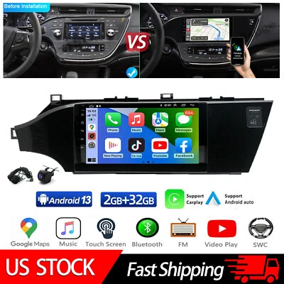 For 2013-2018 Toyota Avalon Android 13 Carplay Car Stereo Radio 9" Wifi Gps Navi - Image 1 of 4