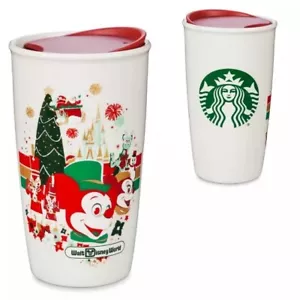 Starbucks Walt Disney World Keramik Reisebecher Urlaub Weihnachten Kaffeebecher - Bild 1 von 4