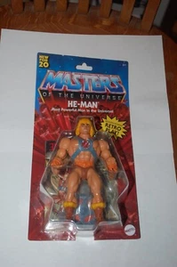 He-Man Masters of the Universe Retro Play-ERROR In Packaging-MOC - Picture 1 of 5