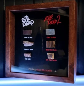 EVIL DEAD 1 & 2 Genuine pieces cabin filming locations Limited to 25 displays - Picture 1 of 12