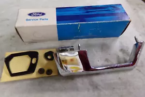 Door Handle, RH Rear Door, 1967 Ford Galaxie Station Wagon & 4 dr models, NOS - Picture 1 of 7
