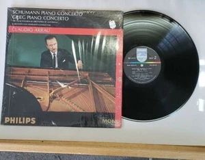 Claudio Arrau Schumann Piano Concerto Phillips Orchestra of Amsterdam mono - Picture 1 of 3