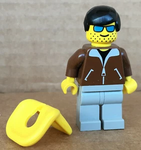 LEGO®-Minifigur Classic Town blaue Sonnenbrille Set 6561 6483 - jbr009 jbr012 - Picture 1 of 6