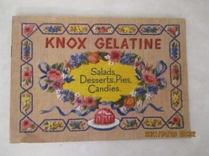Knox Gelatine Salads, Desserts, Pies, Candies - Vintage Recipe Booklet - Picture 1 of 2