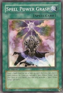 Yugioh Spell Power Grasp SDSC-EN020 Común 1ª Edición VLP - Imagen 1 de 1