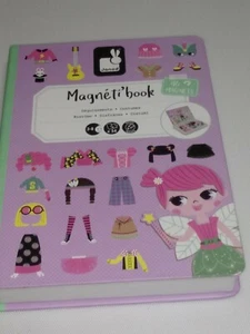 Janod MagnetiBook 55 pc Magnetic Girl Costumes Dress Up Game for Imagination... - Picture 1 of 4