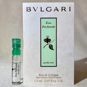 Bvlgari Eau Parfumee Au The Vert Eau de Cologne Sample Spray .05oz 1.5ml in Card - Picture 1 of 1
