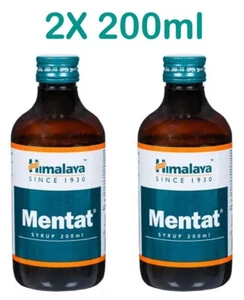 2 x Himalaya Mentat Syrup (200ml Each) Herbal Ayurvedic - Picture 1 of 3