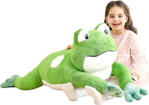 Large Frog Stuffed Animal Plush Toy,Giant Frog Cute Jumbo Soft Toys,Huge Big S - Picture 1 of 7