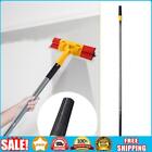 Telescopic Ceiling Paint Roller Extender Portable Cleaning Brush 4 Section Rod _