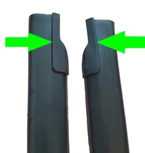 Satz Abdeckkappen an Schwellerdichtungen passend für MB W123 S123 Limousine T TE - Bild 1 von 3