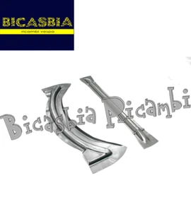 10530 - COPPIA RINFORZI PEDANA VESPA 50 125 PK S XL N V RUSH FL FL2 HP - Picture 1 of 1