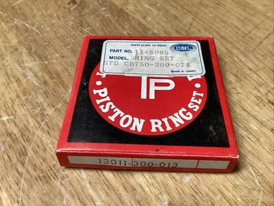 HONDA CB750 ОДИН ПОРШЕНЬ КОЛЬЦО НАБОР СТАНДАРТНЫЙ РАЗМЕР 1969 - 1976 13011-300-024 - Изображение 1 из 2