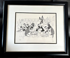 Lithographie signée Al Hirschfeld "After The Show" Warner Bros. Bugs Bunny Limited