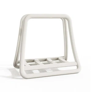 Support vertical pour ordinateur portable 3 emplacements support de bureau station d'accueil réglable gain de place - Photo 1/10